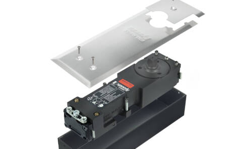 Chiudiporta idraulico a pavimento KS3000