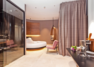 Progetto realizzato con accessori per vetro temprato