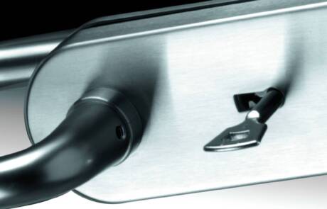 Serrature per porte in vetro temprato