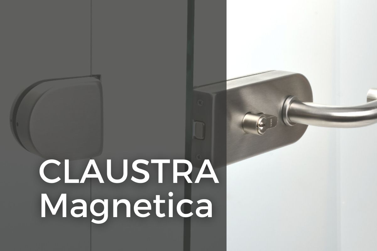 Claustra serratura magnetica casma disponibile in varie finiture